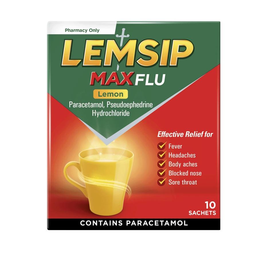 Image of Lemsip Max Lemon Sachets box