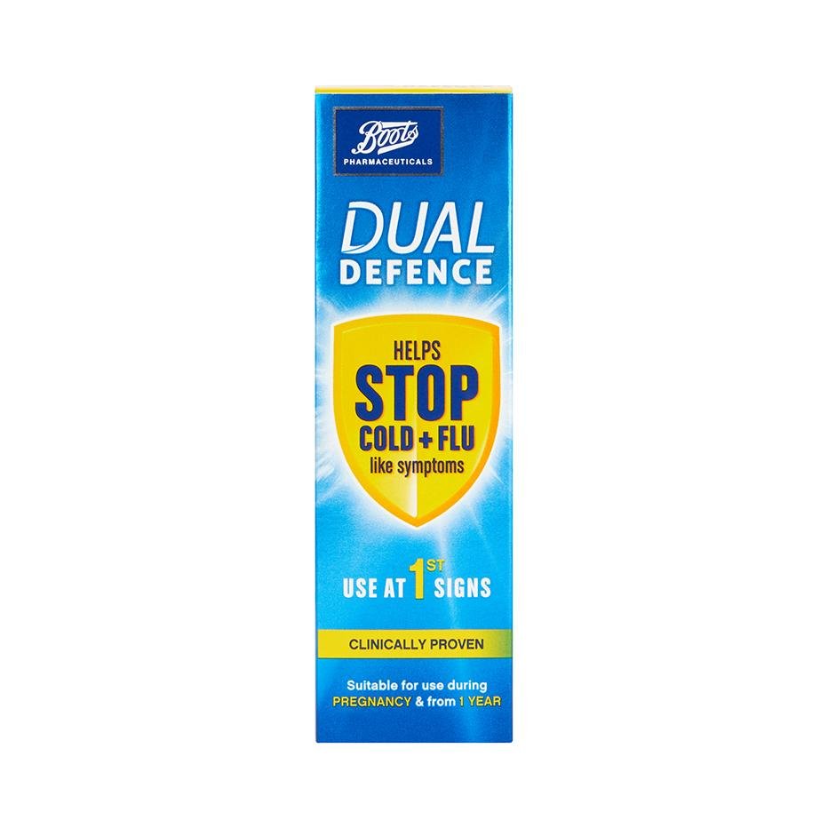 Image of Boots Dual Defence Spray box